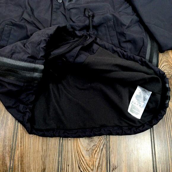 Adidas Men Portland Timbers Lined Jacket Windbreaker Soccer Track Snap Gray Sz S - Picture 11 of 12